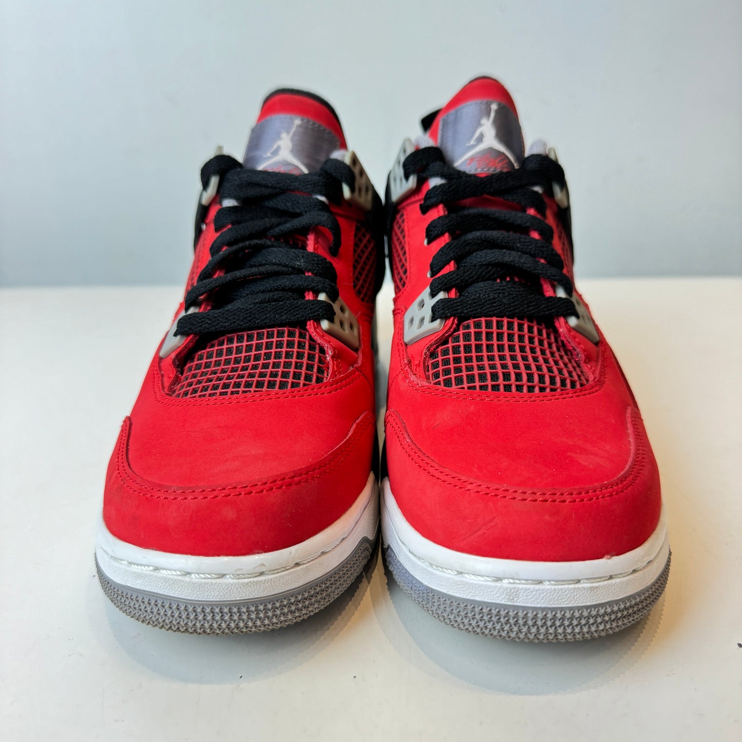 408452 603 Jordan 4 Retro Toro Bravo (GS) [USED] - 7 Y (Used) (No Box)