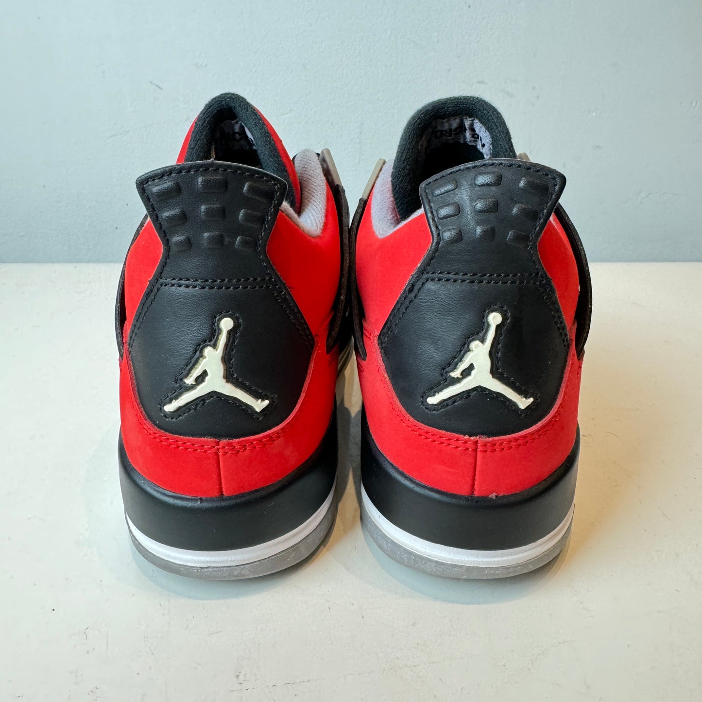408452 603 Jordan 4 Retro Toro Bravo (GS) [USED] - 7 Y (Used) (No Box)