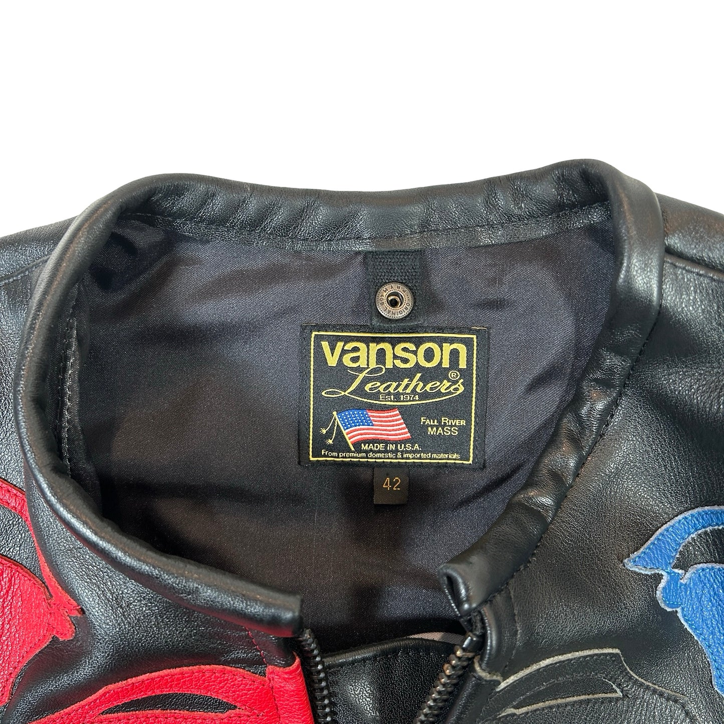 Vanson & Askan Bone Leather Jacket [USED] - 42 (Used)