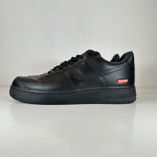 CU9225 001 Air Force 1 Low Supreme Black [USED] - 13 M (Used)