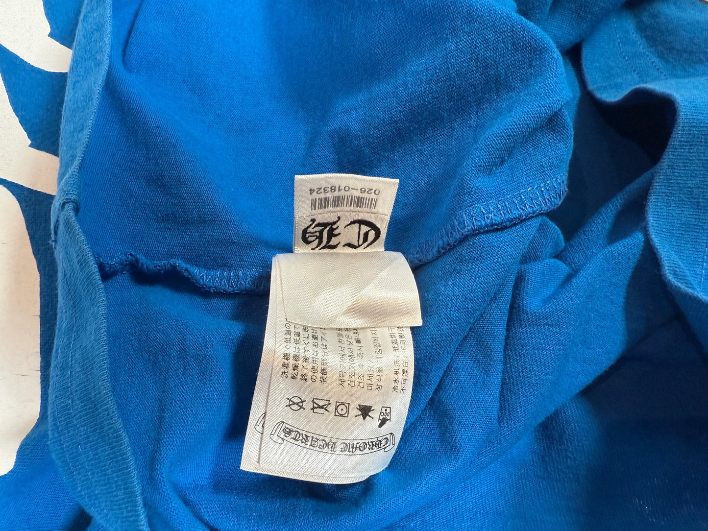 Chrome Hearts Matty Boy Space T-shirt Blue [USED] - L (Used)