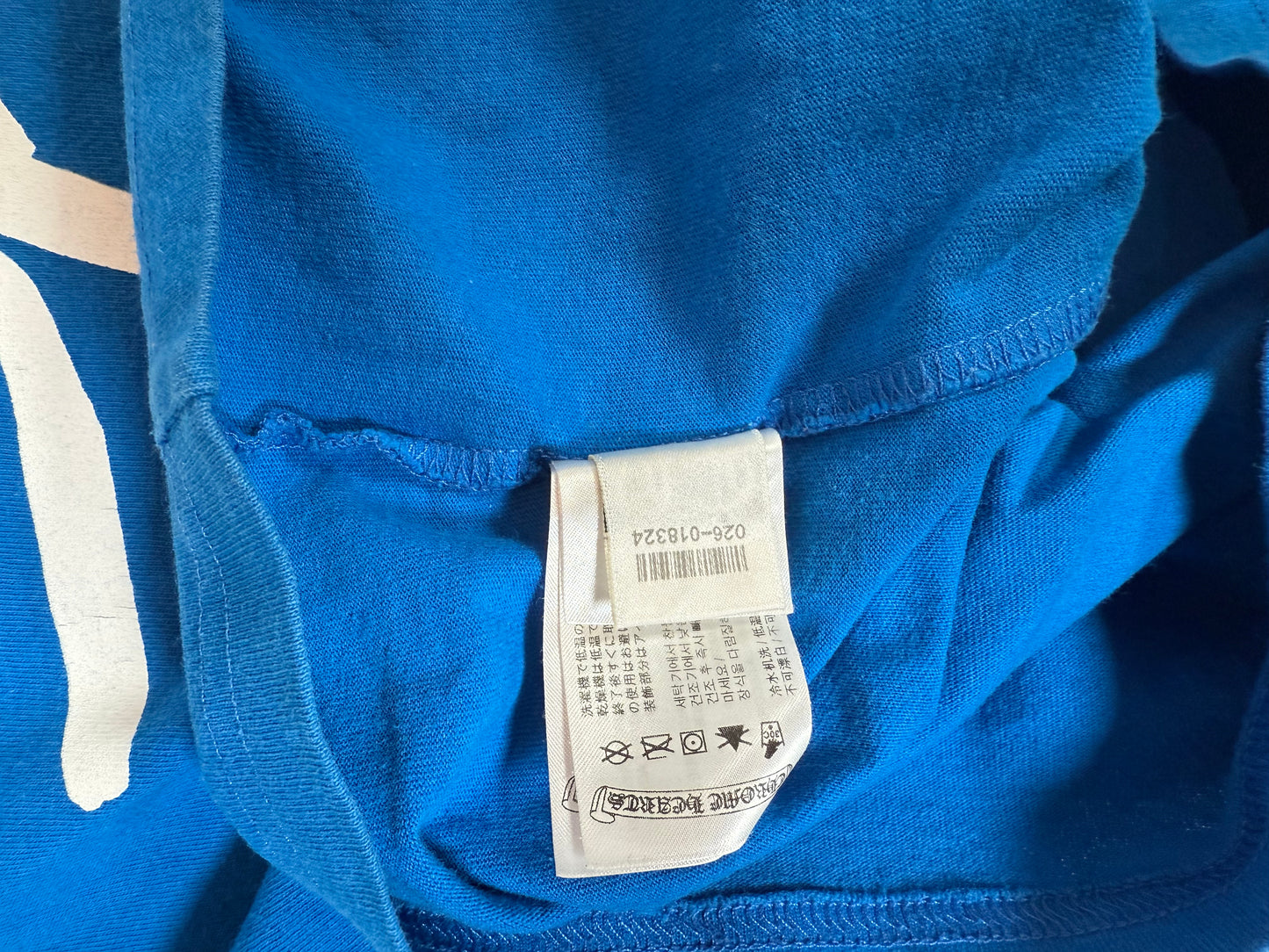 Chrome Hearts Matty Boy Space T-shirt Blue [USED] - L (Used)