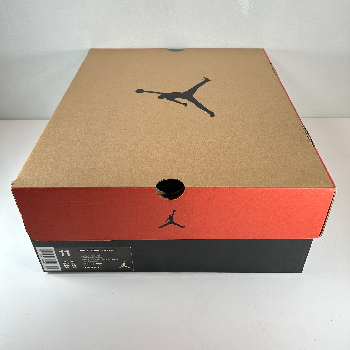 130690 002 Jordan 12 Retro Flu Game (2016) [USED] - 11 M (Used)