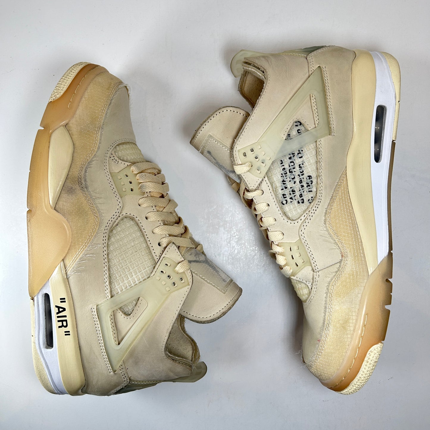 CV9388 100 Jordan 4 Off-White Sail [USED] - 12 W (Used)