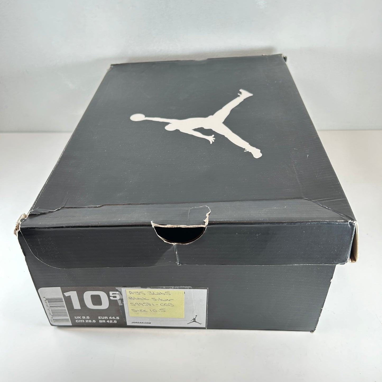 599581 003 Jordan 5 Retro 3Lab5 Black Silver [USED] - 10.5 M (Used) (Replace Box)