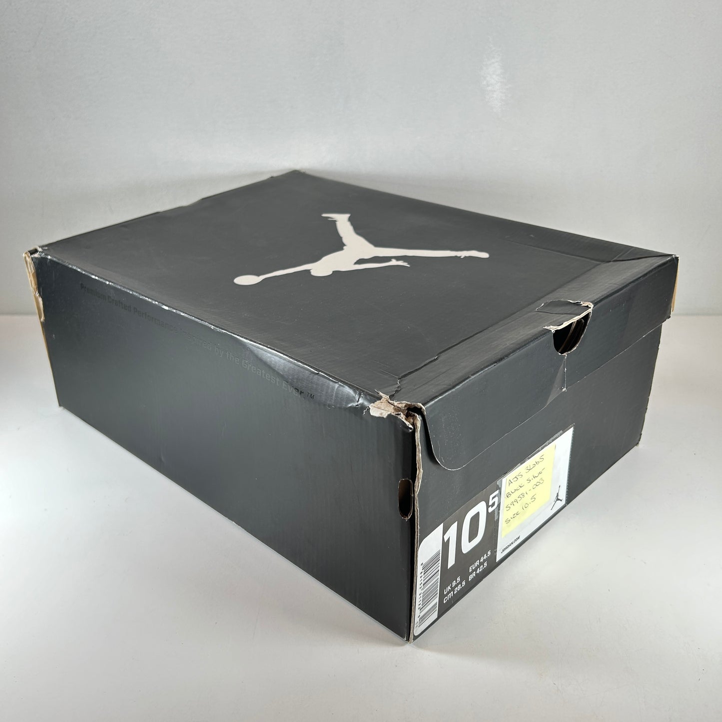 599581 003 Jordan 5 Retro 3Lab5 Black Silver [USED] - 10.5 M (Used) (Replace Box)