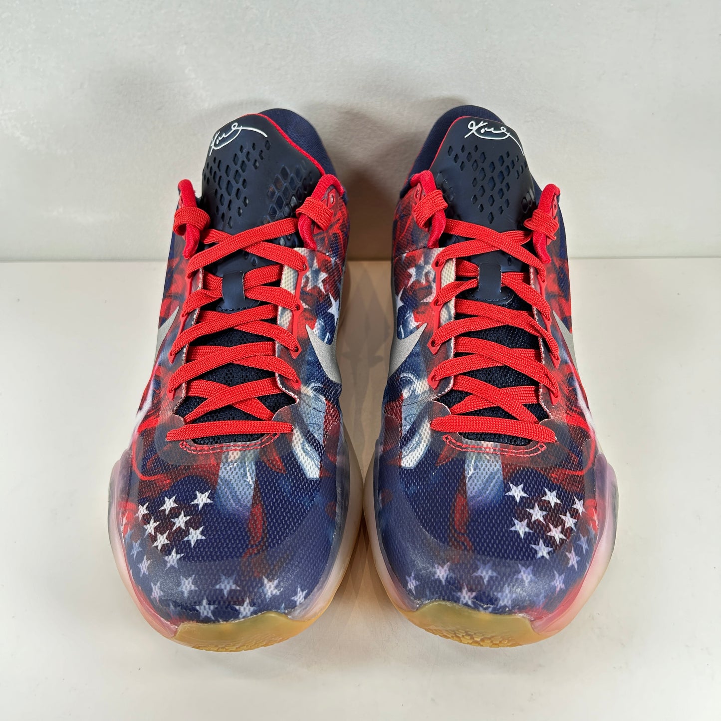 705317 604 Nike Kobe 10 Independence Day [USED] - 9.5 M (Used) (No Box)