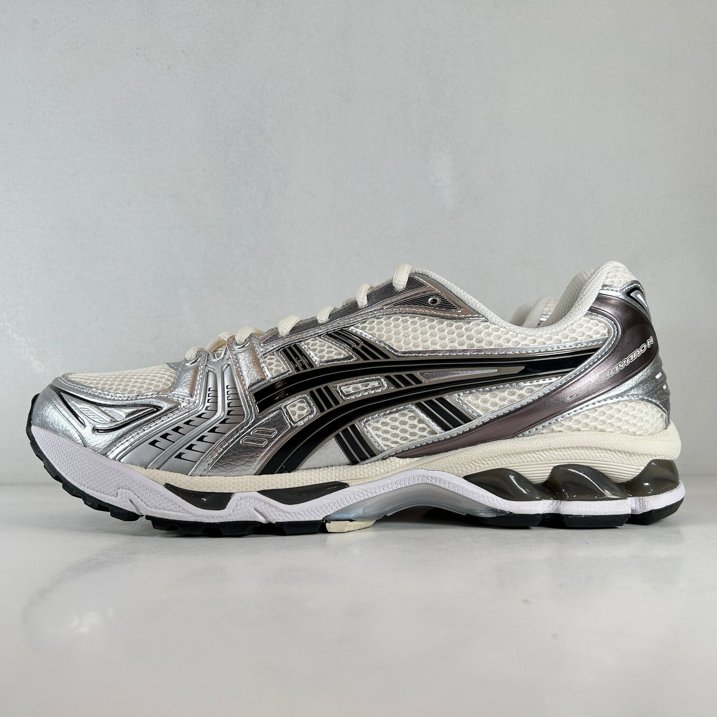 1201A019 108 ASICS Gel-Kayano 14 Cream Black Metallic Plum [USED] - 11 M (VNDS)