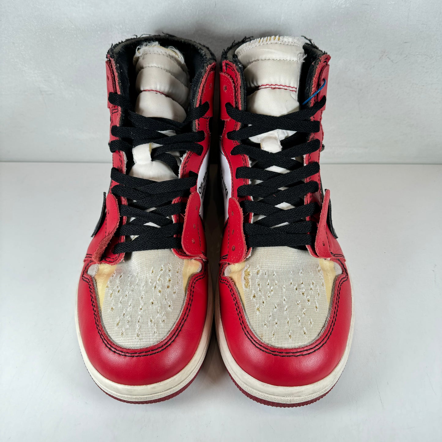 AA3834 101 Jordan 1 Retro High Off-White Chicago [USED] - 8.5 M (Used)