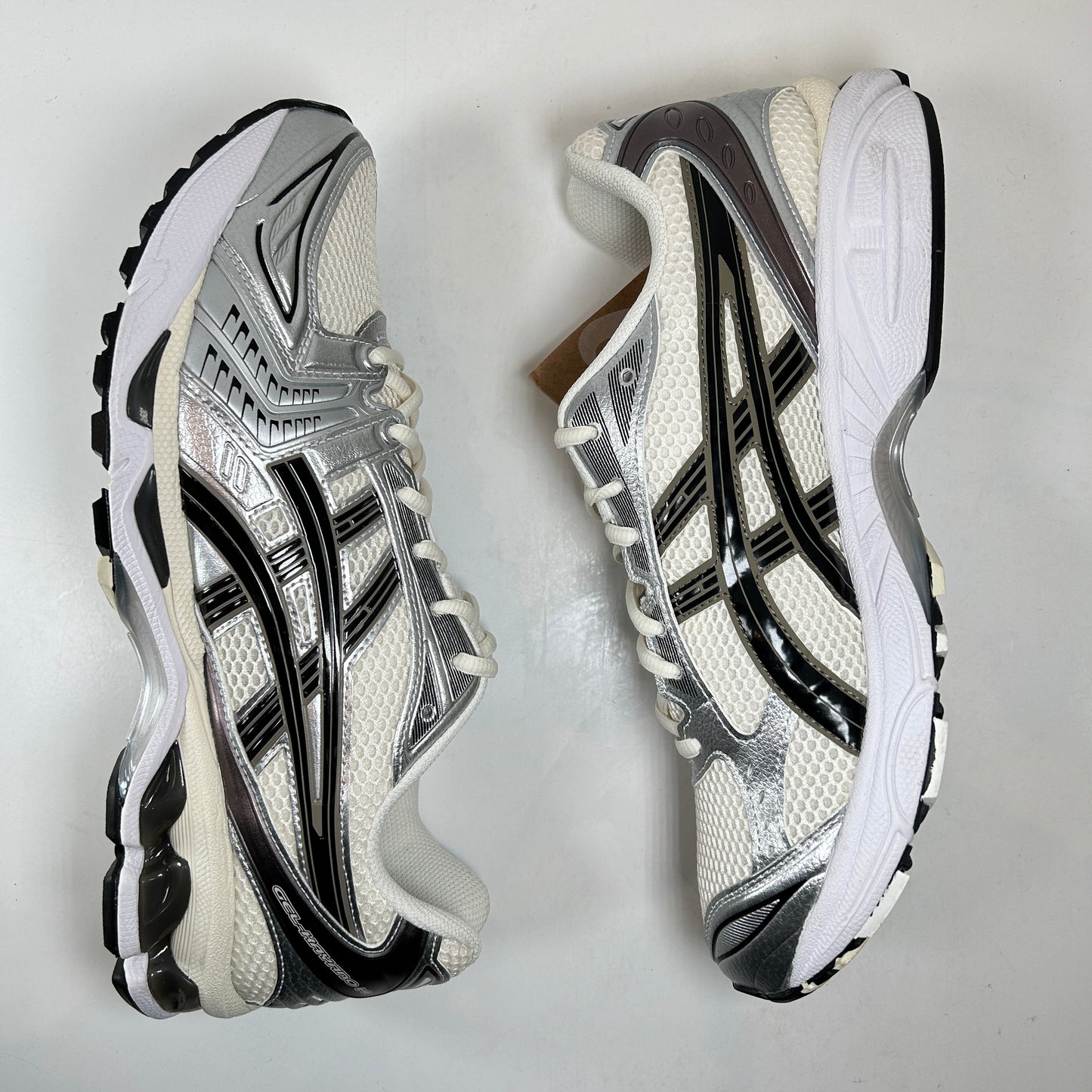 1201A019 108 ASICS Gel-Kayano 14 Cream Black Metallic Plum [USED] - 11 M (VNDS)