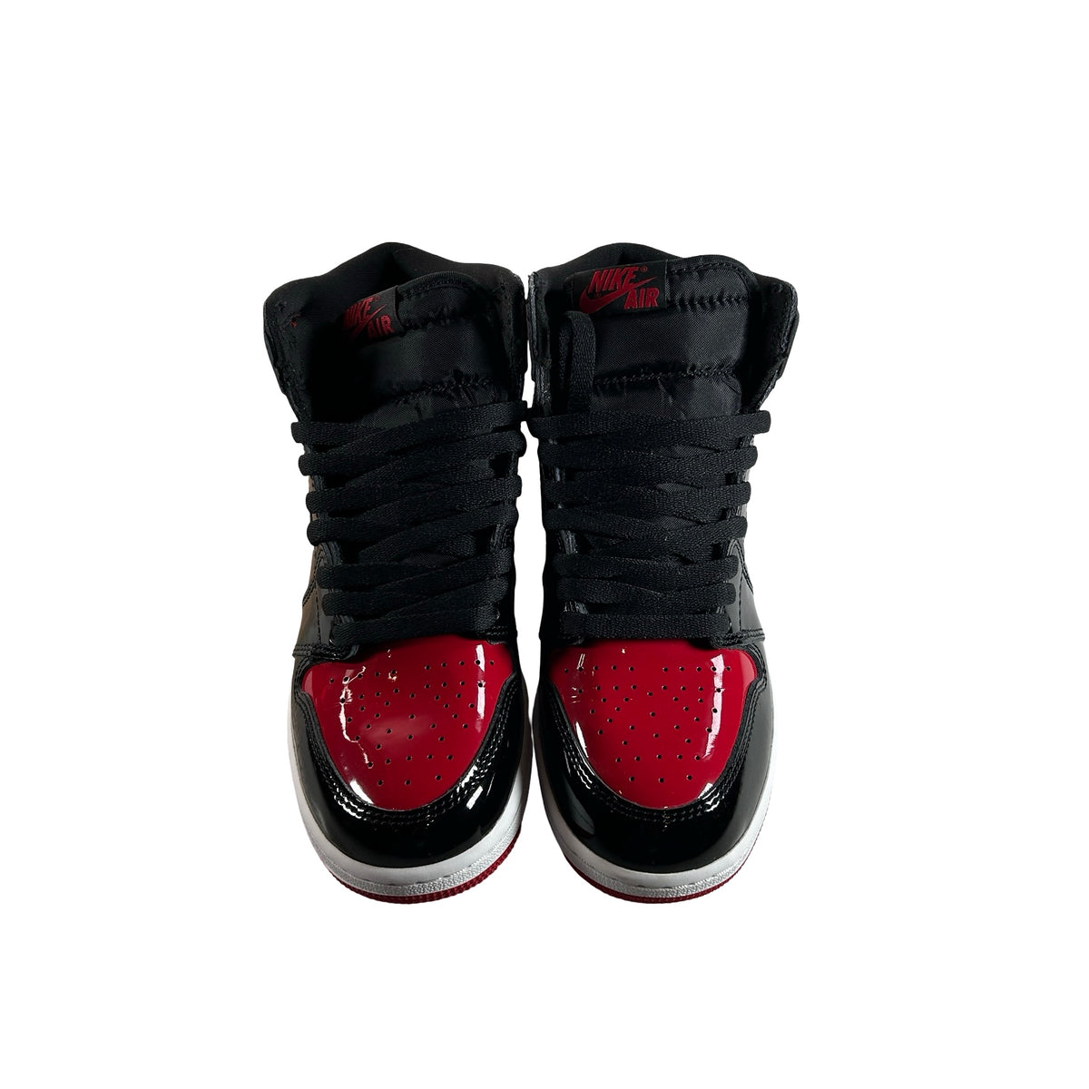 575441 063 Jordan 1 Retro High OG Patent Bred (GS) [USED] - 5.5 Y (Used4)
