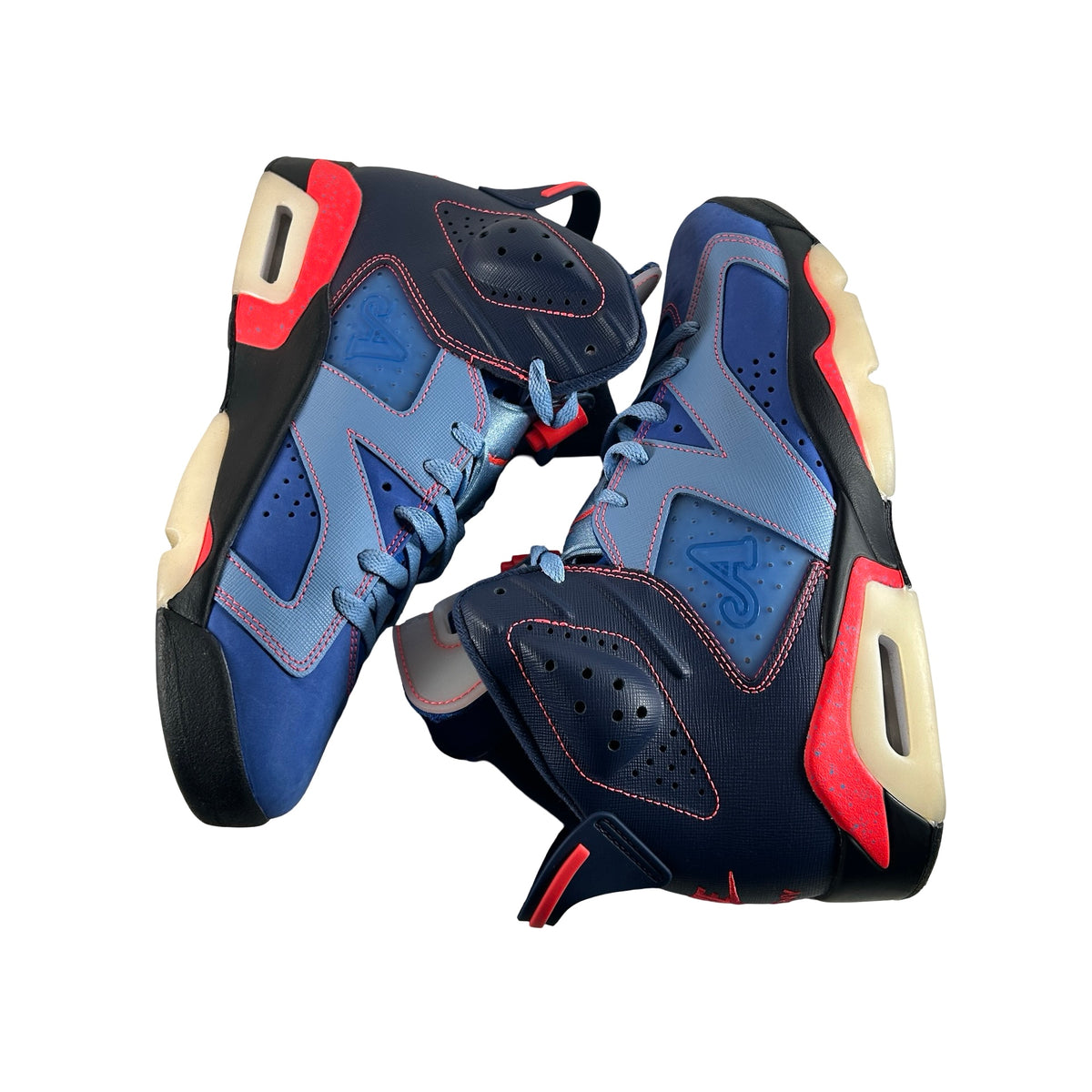 IQ5706 400 Air Jordan 6 Retro Awake NY Midnight Navy [USED] - 9 M (Used)