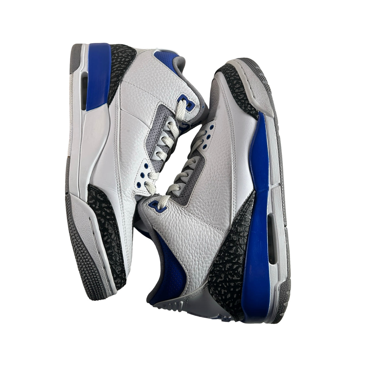 CT8532 145 Jordan 3 Retro Racer Blue [USED] -  9.5 M (Used2) (No Box2)