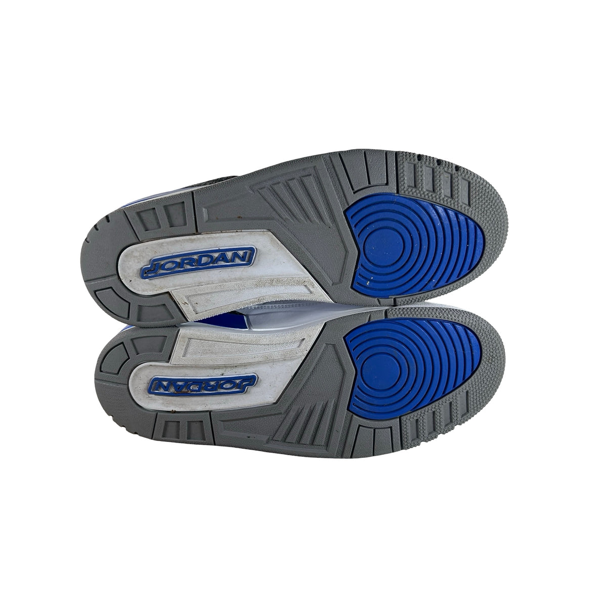 CT8532 145 Jordan 3 Retro Racer Blue [USED] -  9.5 M (Used2) (No Box2)