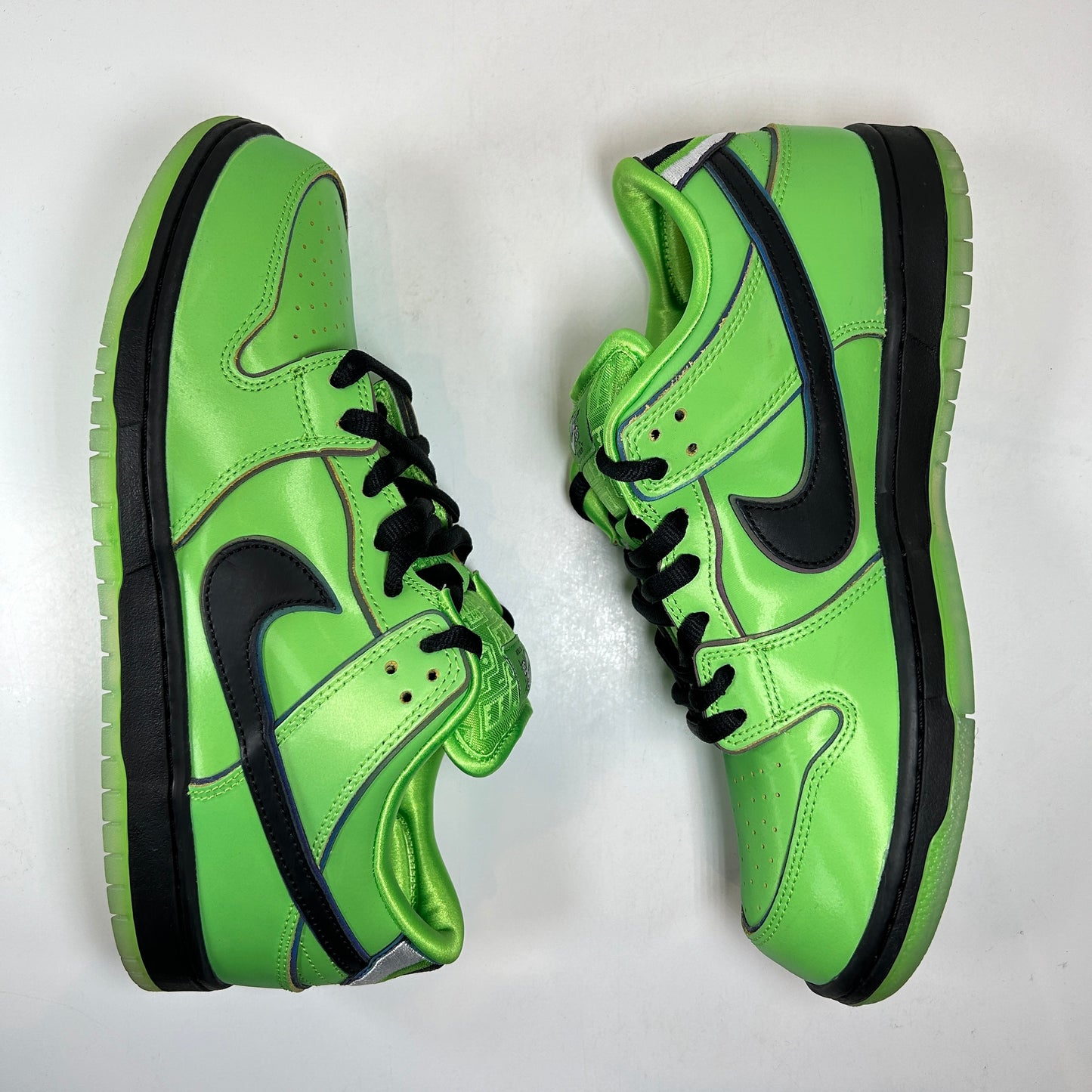 FZ8319 300 Nike SB Dunk Low The Powerpuff Girls Buttercup [USED] - 10.5 M (Used)