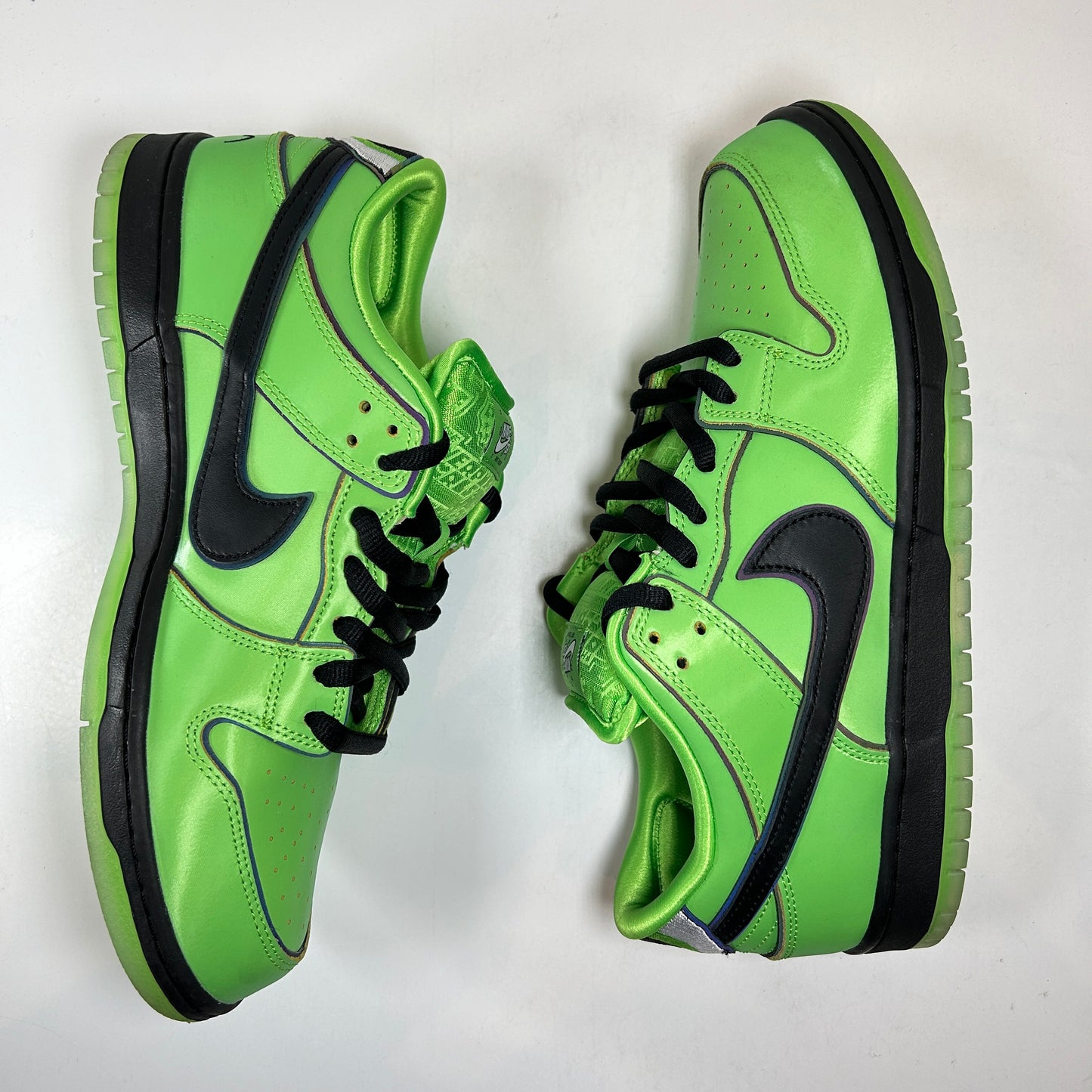 FZ8319 300 Nike SB Dunk Low The Powerpuff Girls Buttercup [USED] - 10.5 M (Used)
