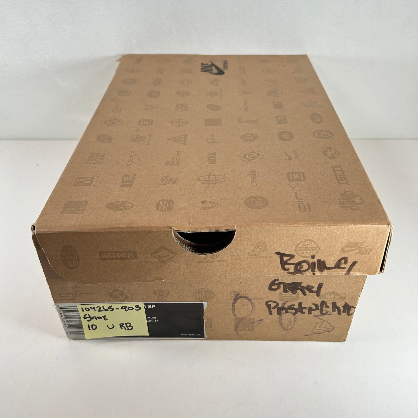 104265 903 Shox R4 'Dark Charcoal' [USED] - 10 M (Used) (Replace Box)
