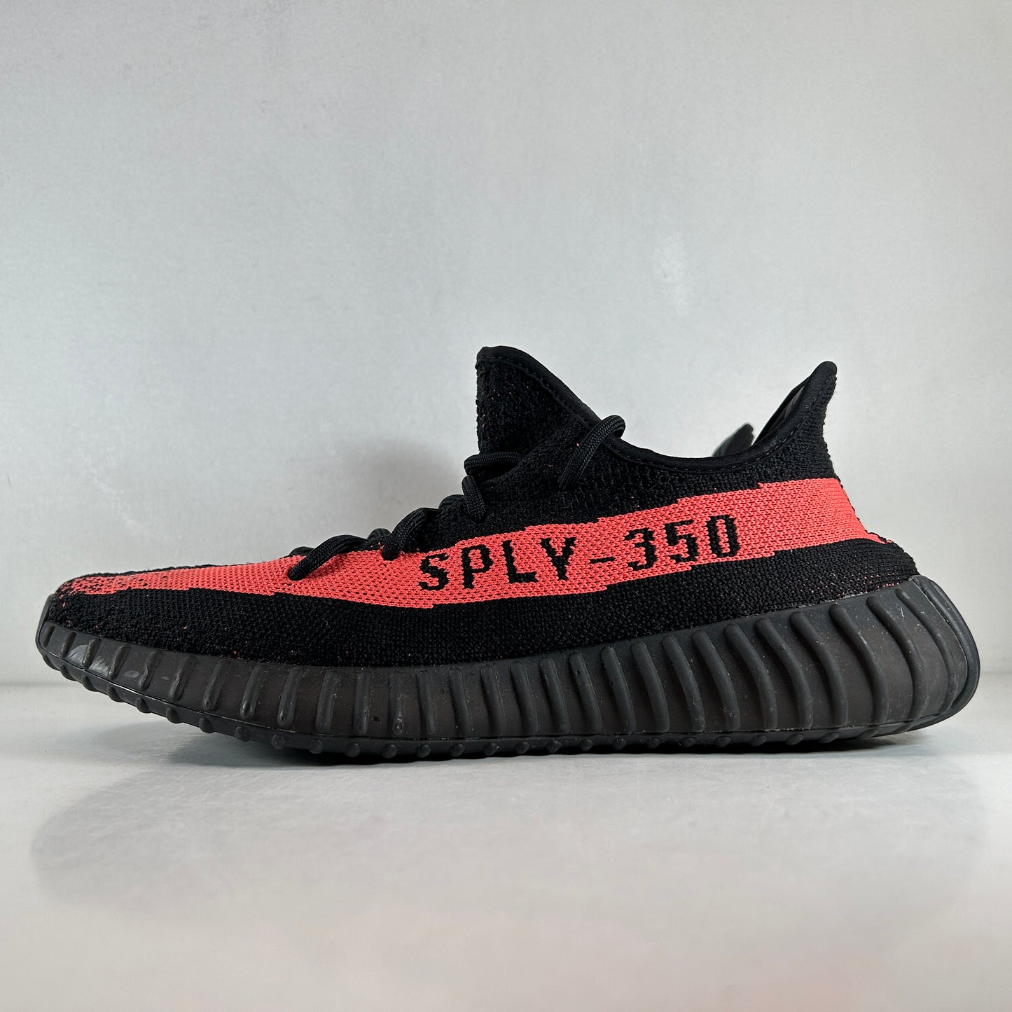 BY9612 Yeezy Boost 350 V2 Core Black Red [USED] - 10 M (Used2)
