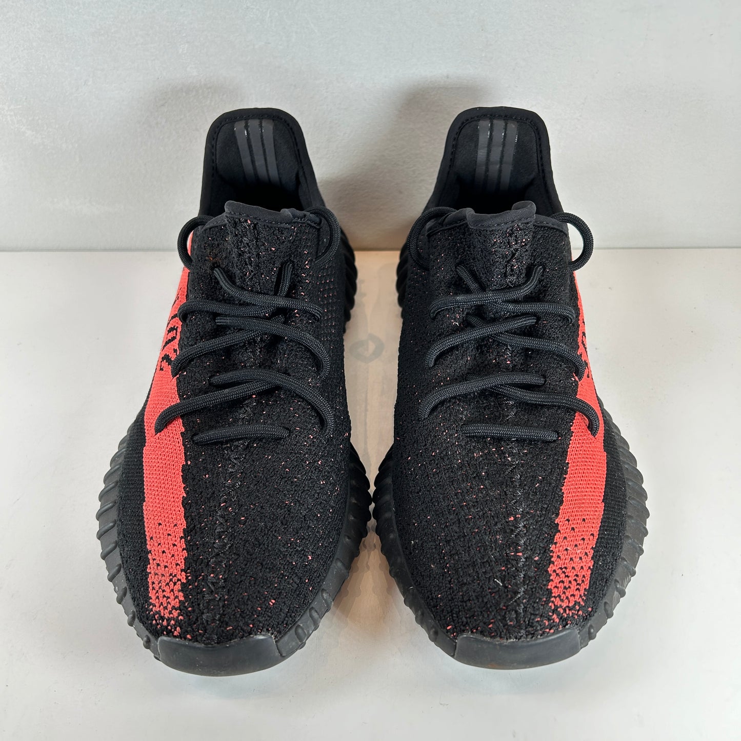 BY9612 Yeezy Boost 350 V2 Core Black Red [USED] - 10 M (Used2)