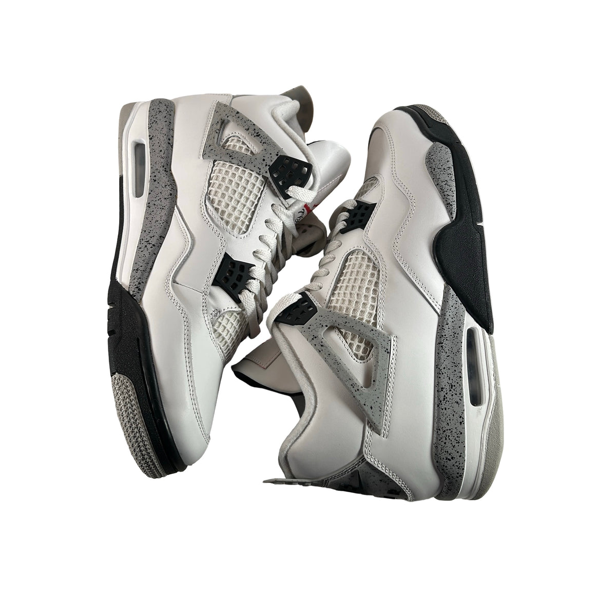 FV5029 100 Jordan 4 Retro White Cement (2025) [USED] - 10 M (Used19)