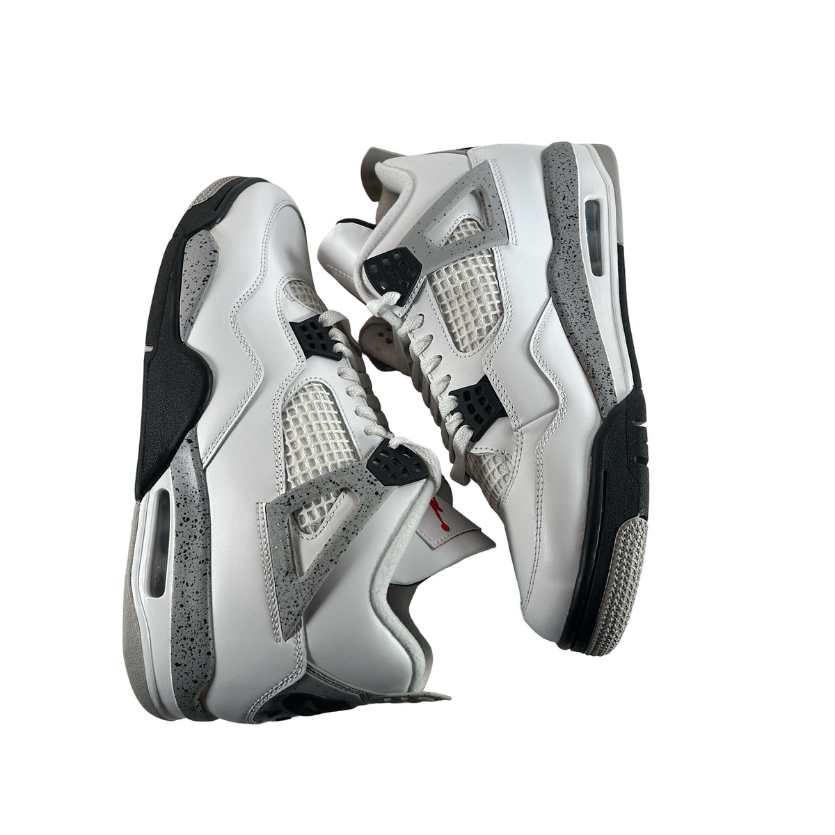 FV5029 100 Jordan 4 Retro White Cement (2025) [USED] - 10 M (Used19)