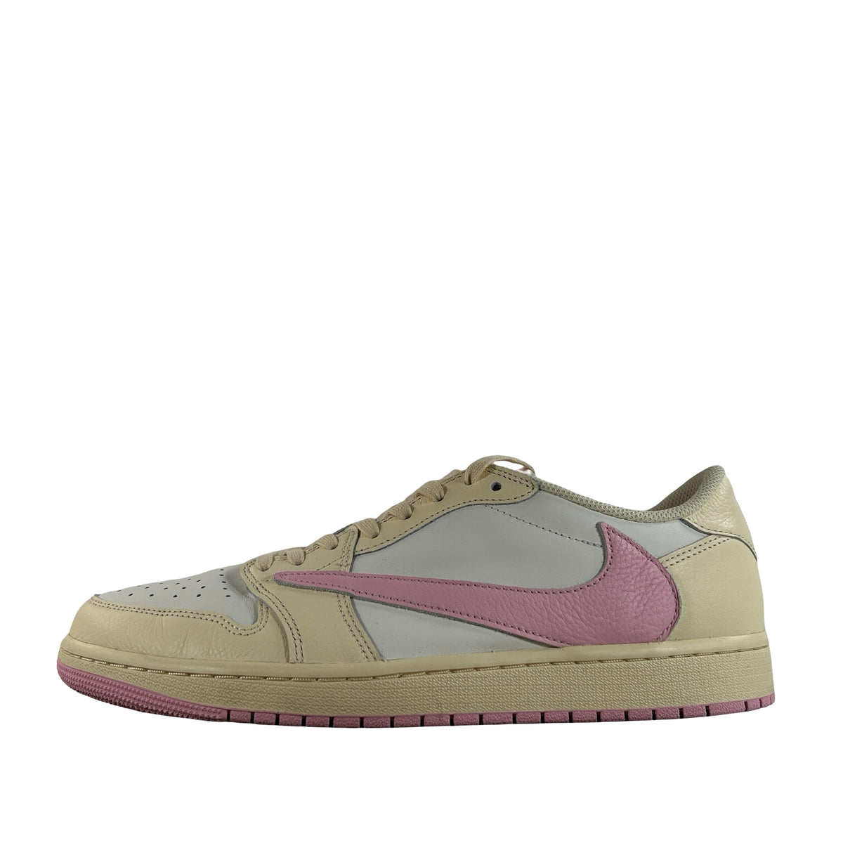 IQ7604 100 Jordan 1 Retro Low OG SP Travis Scott Shy Pink [USED] - 11.5 M (Used)