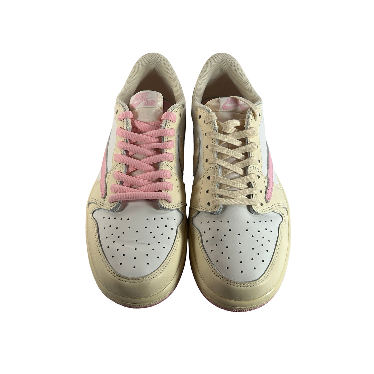 IQ7604 100 Jordan 1 Retro Low OG SP Travis Scott Shy Pink [USED] - 11.5 M (Used)