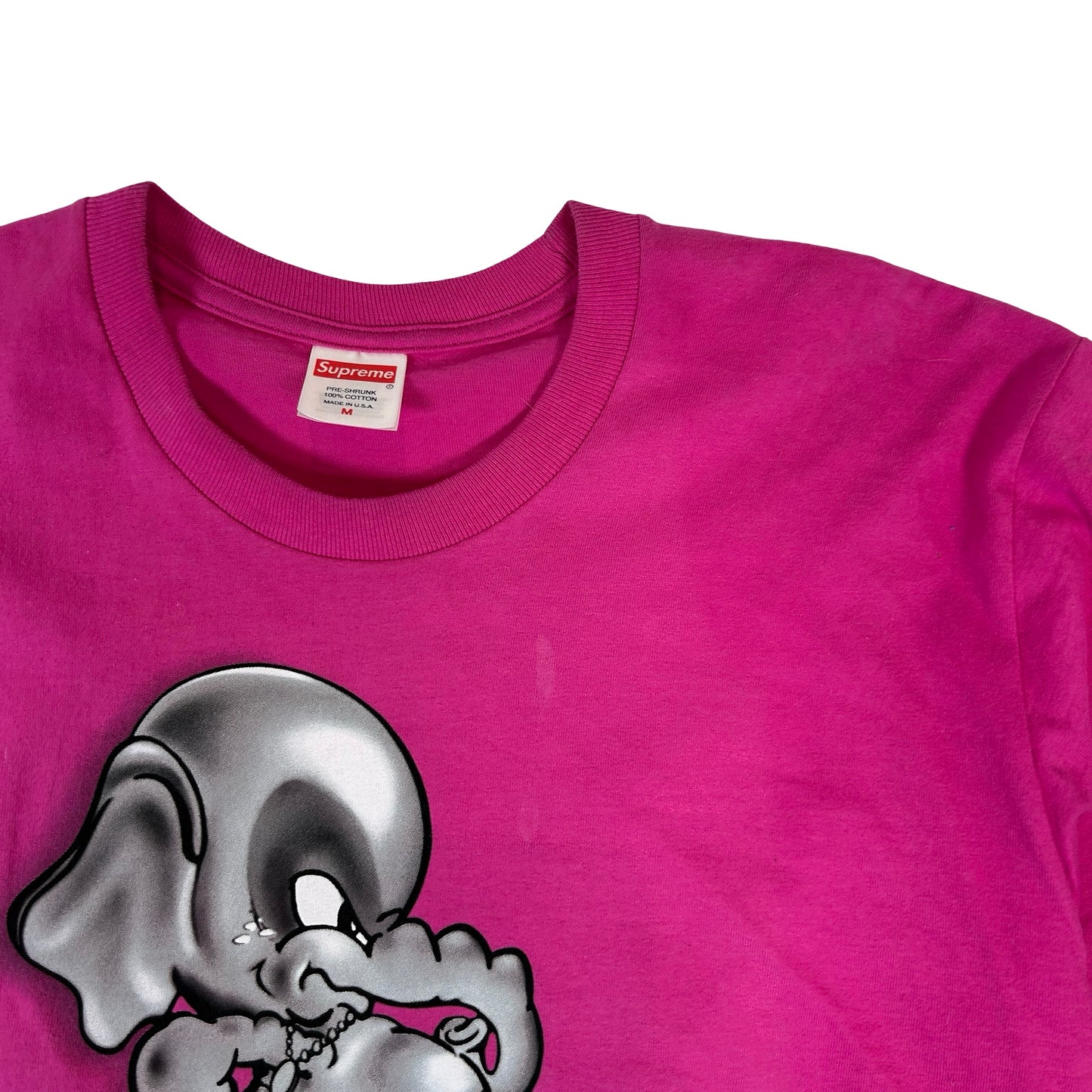 Supreme Elephant Tee Magenta [USED] - M (Used)
