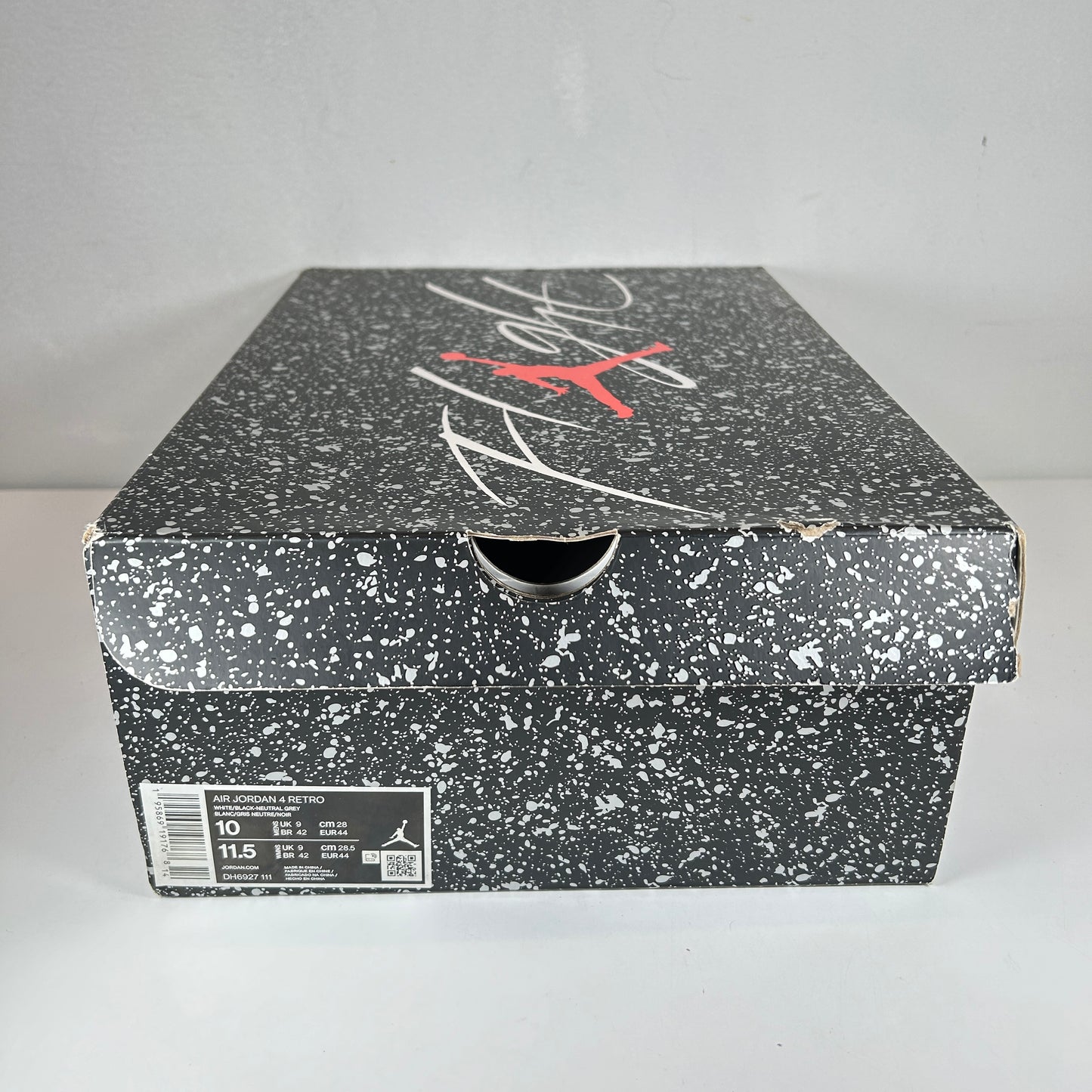 DH6927 111 Jordan 4 Retro Military Black [USED] - 10 M (Used)