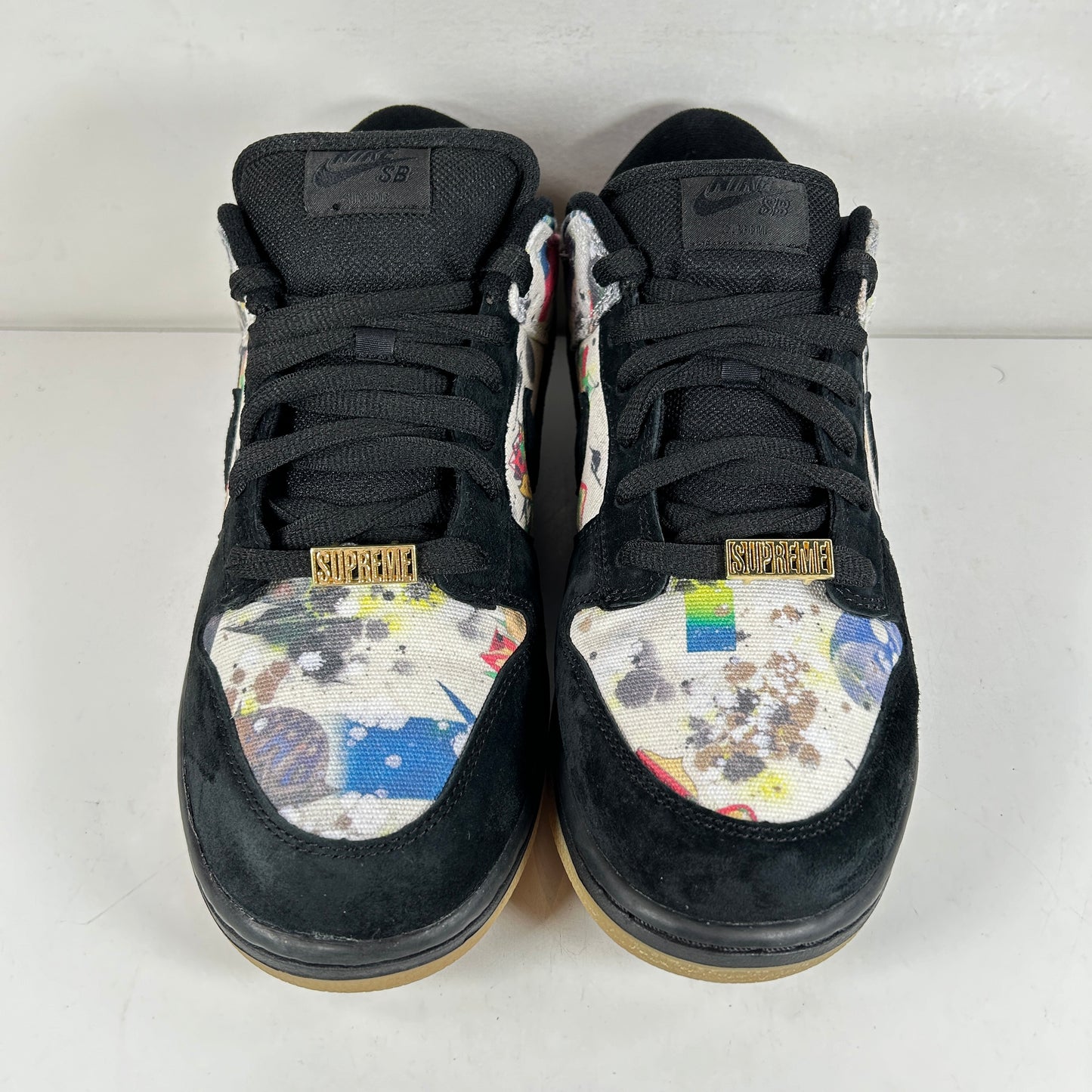 FD8778 001 Nike SB Dunk Low Supreme Rammellzee [USED] - 10.5 M (Used)