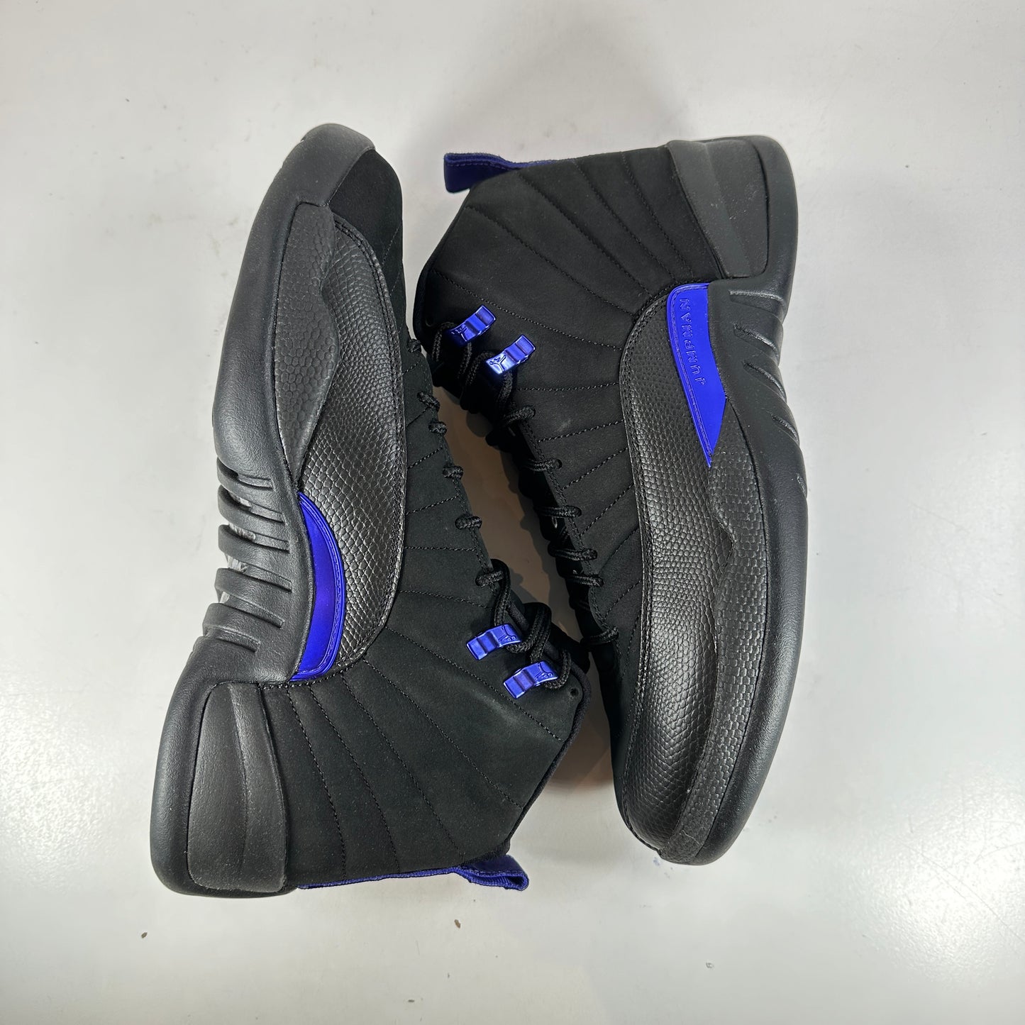 CT8013 005 Jordan 12 Retro Black Dark Concord [USED] - 11 M (VNDS)