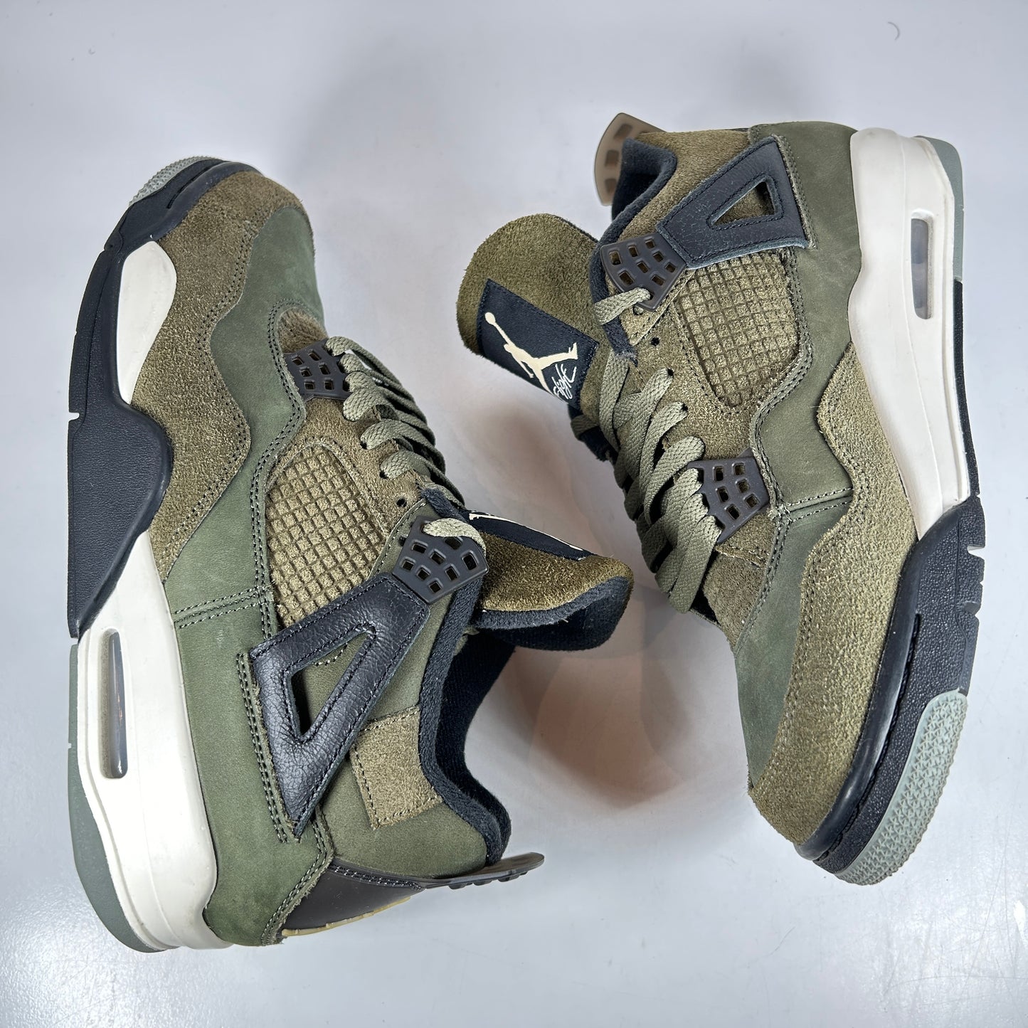 FB9927 200 Air Jordan 4 Craft Medio Oliva