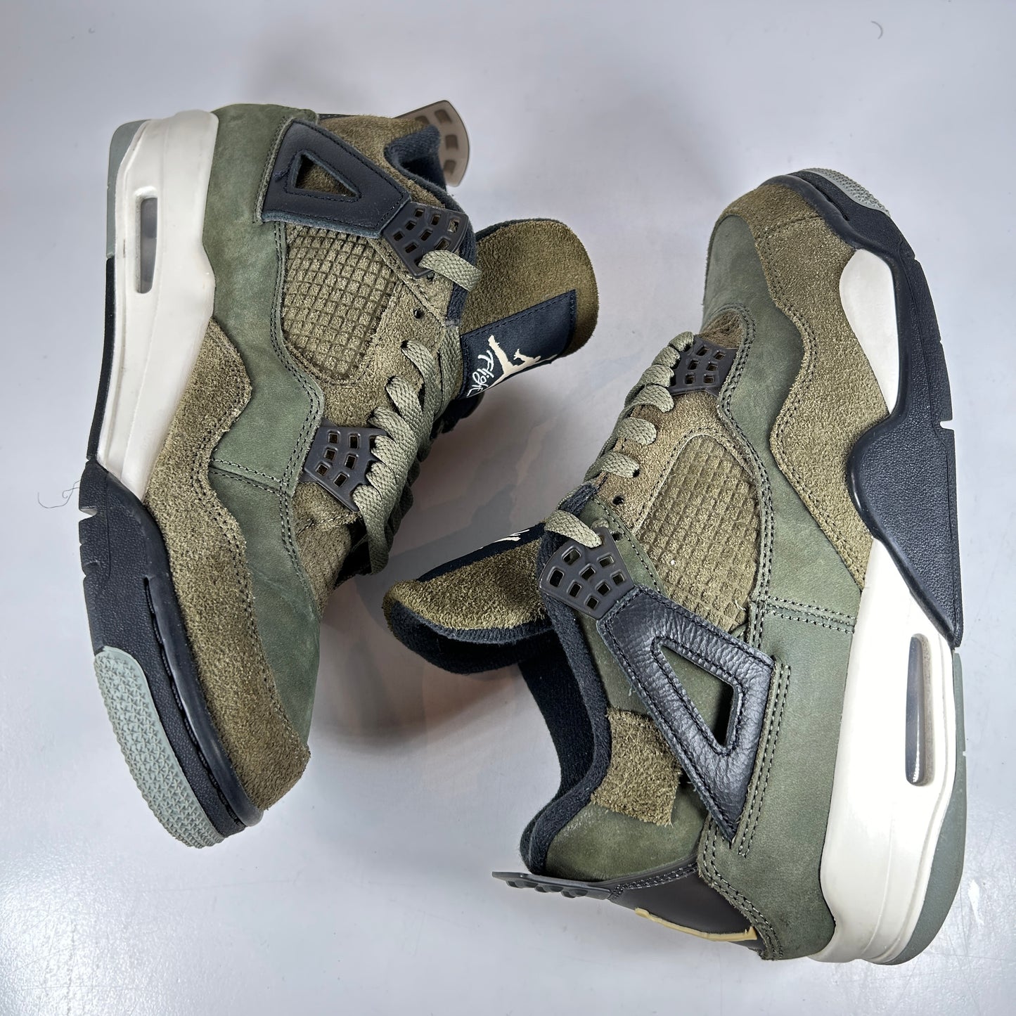 FB9927 200 Air Jordan 4 Craft Medio Oliva