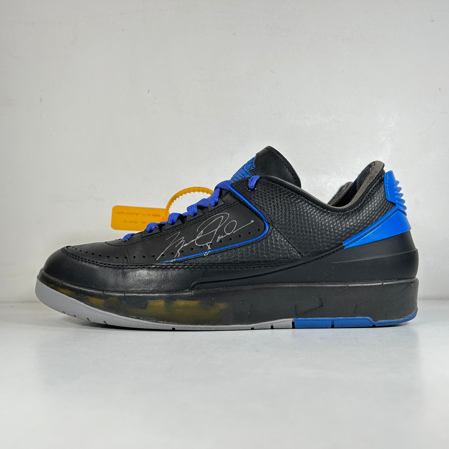 DJ4375 004 Jordan 2 Retro Low SP Off-White Black Blue [USED] - 10.5 M (Used)