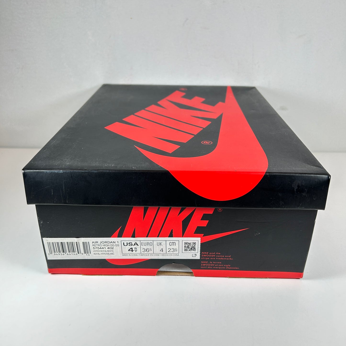 575441 402 Jordan 1 Hyper Royal GS [USED] - 4.5 Y (Used)