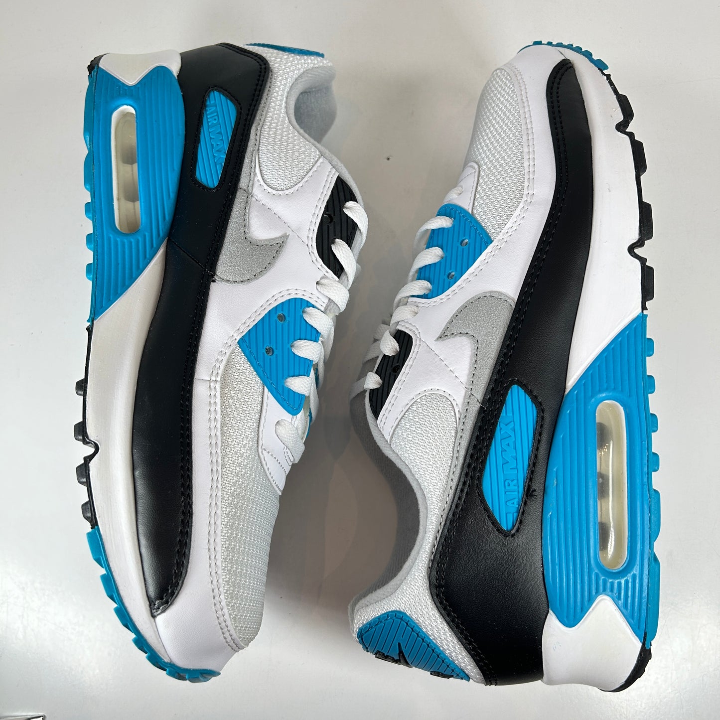 CJ6779 100 Nike Air Max 90 Laser Blue (2020) [USED] - 11 M (Used)
