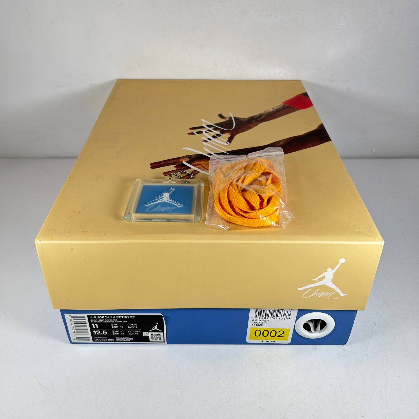 DC9533 800 Jordan 4 Union Guava Ice [USED] - 11 M (Used)