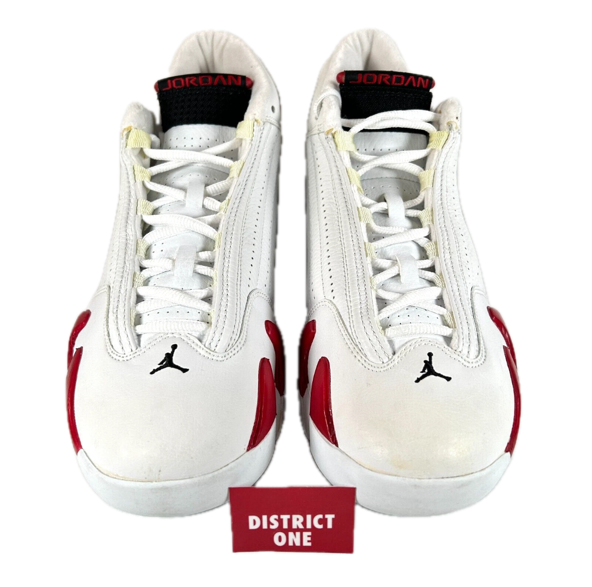 311832 101 Air Jordan 14 Retro Candy Cane 2006 [CONDITIONAL] - 10 M (Yellowing)