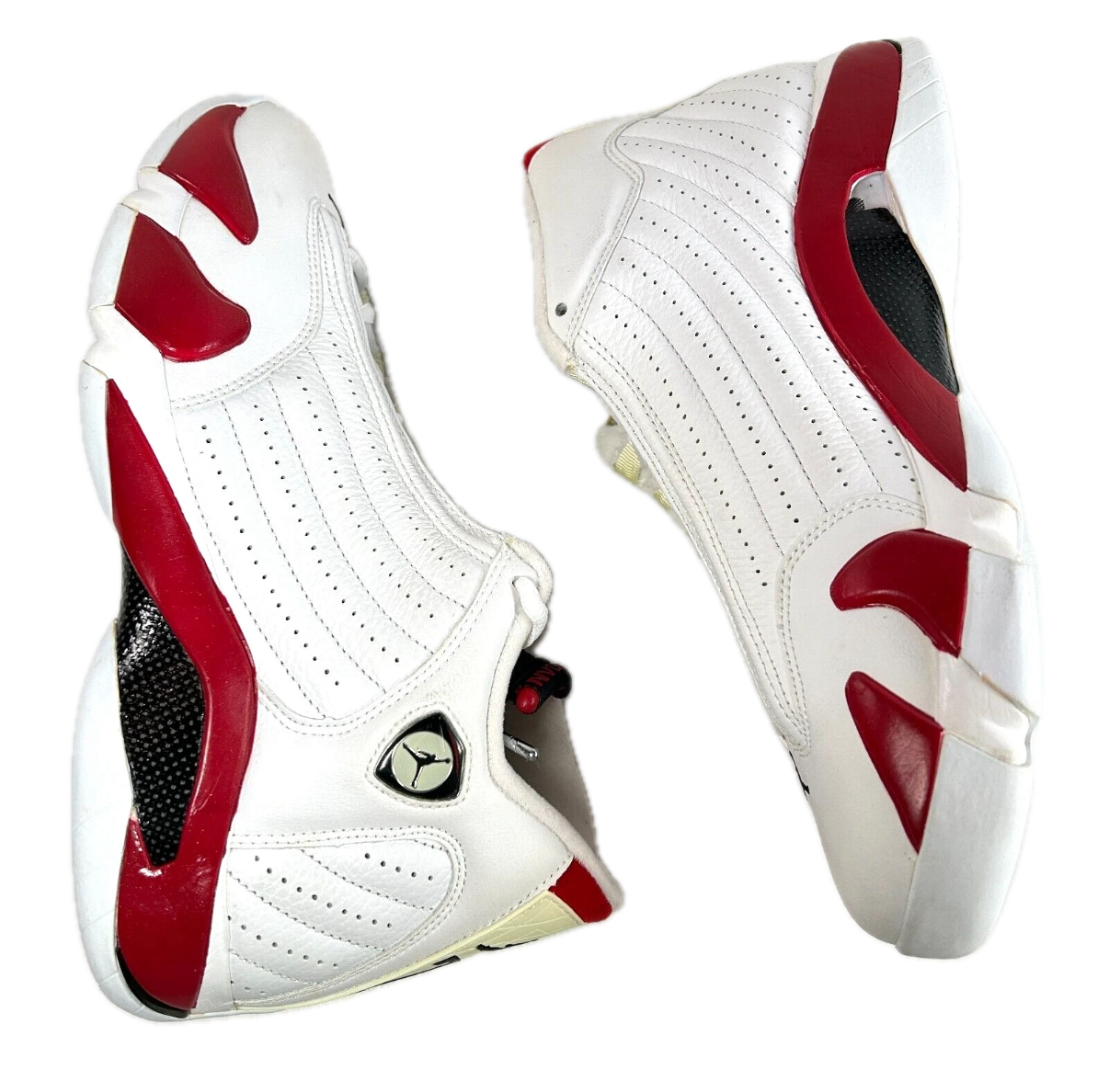 311832 101 Air Jordan 14 Retro Candy Cane 2006 [CONDITIONAL] - 10 M (Yellowing)