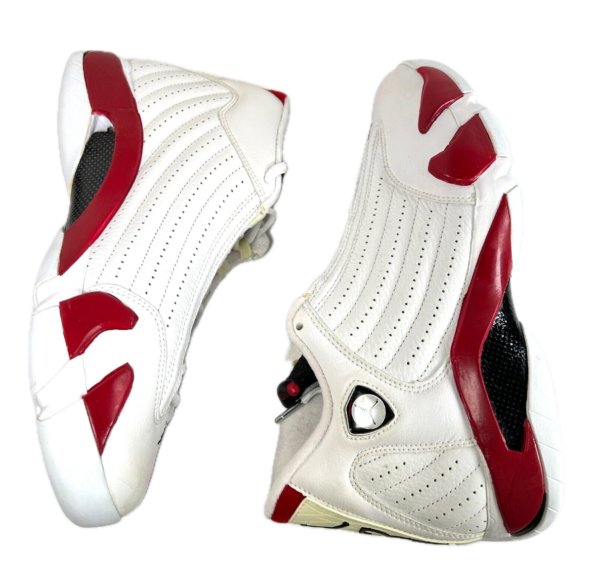 311832 101 Air Jordan 14 Retro Candy Cane 2006 [CONDITIONAL] - 10 M (Yellowing)