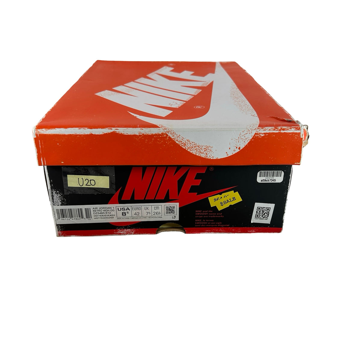 DZ5485 612 Jordan 1 Retro High OG Chicago Lost and Found [USED] - 8.5 M (Used20)