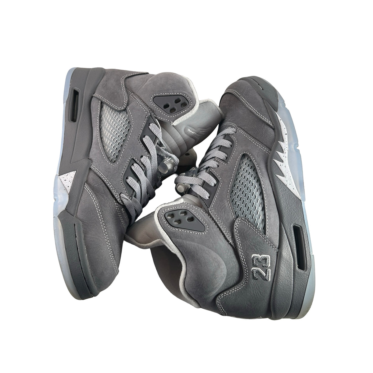 DD0587 002 Jordan 5 Retro Wolf Grey (2026) [USED] - 9 M (Used9)