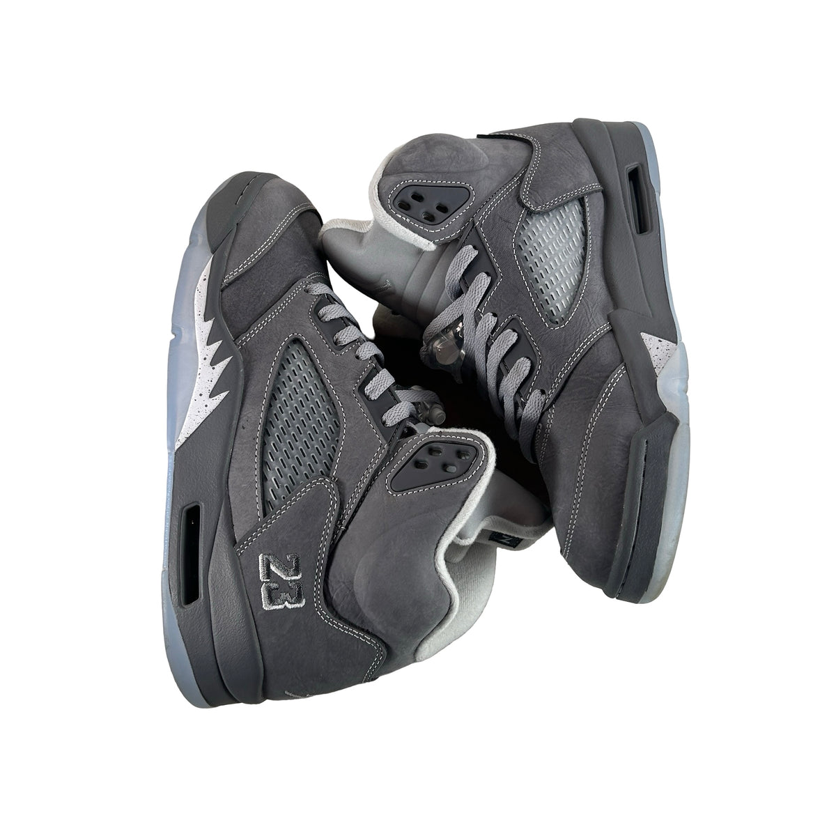 DD0587 002 Jordan 5 Retro Wolf Grey (2026) [USED] - 9 M (Used9)