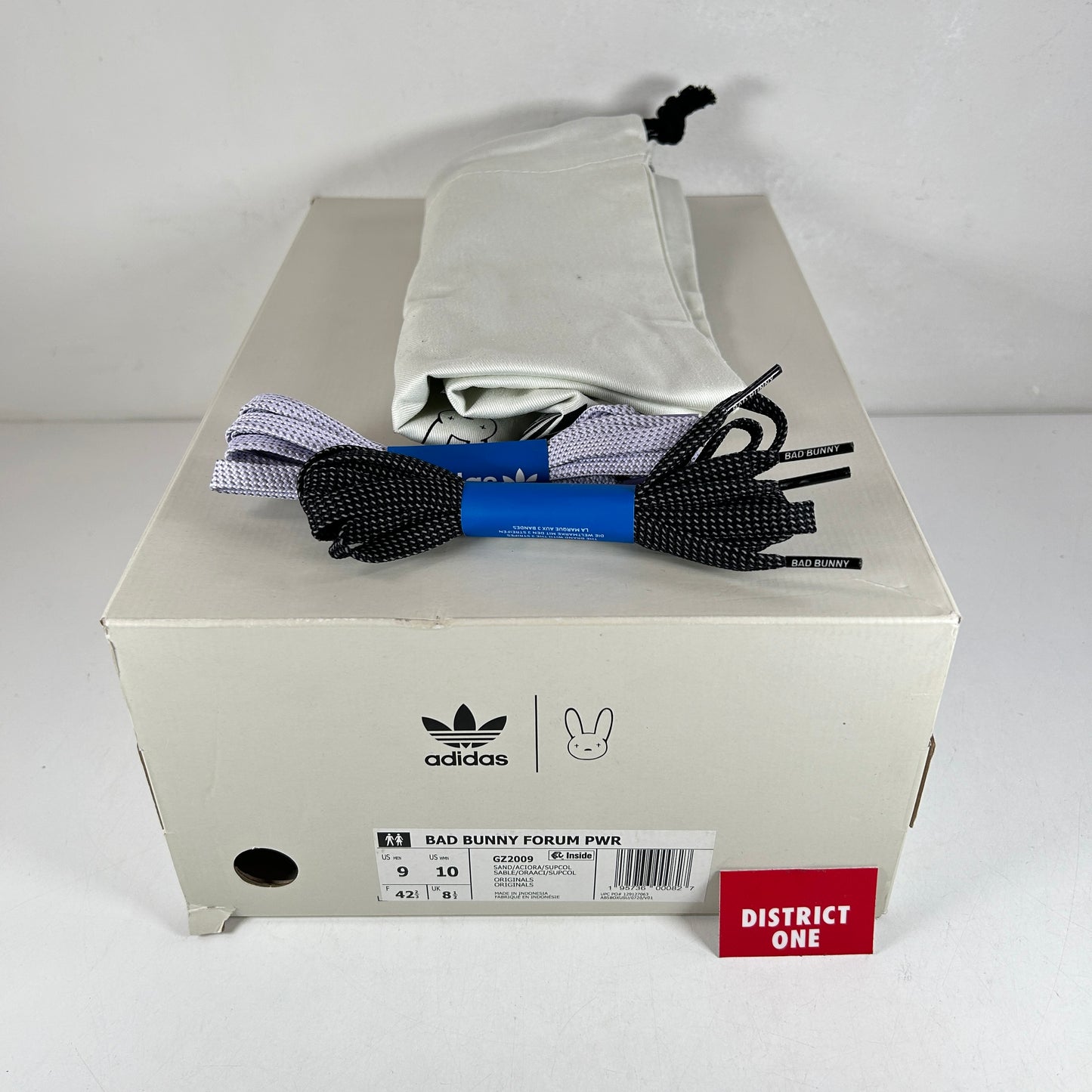 GZ2009 adidas Forum Powerphase Bad Bunny Benito [USED] - 9 M (Used)
