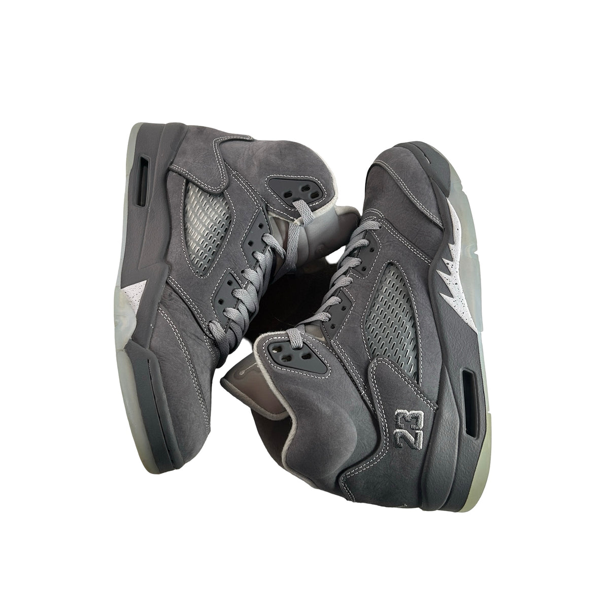 DD0587 002 Jordan 5 Retro Wolf Grey (2026) [USED] - 9 M (Used10)