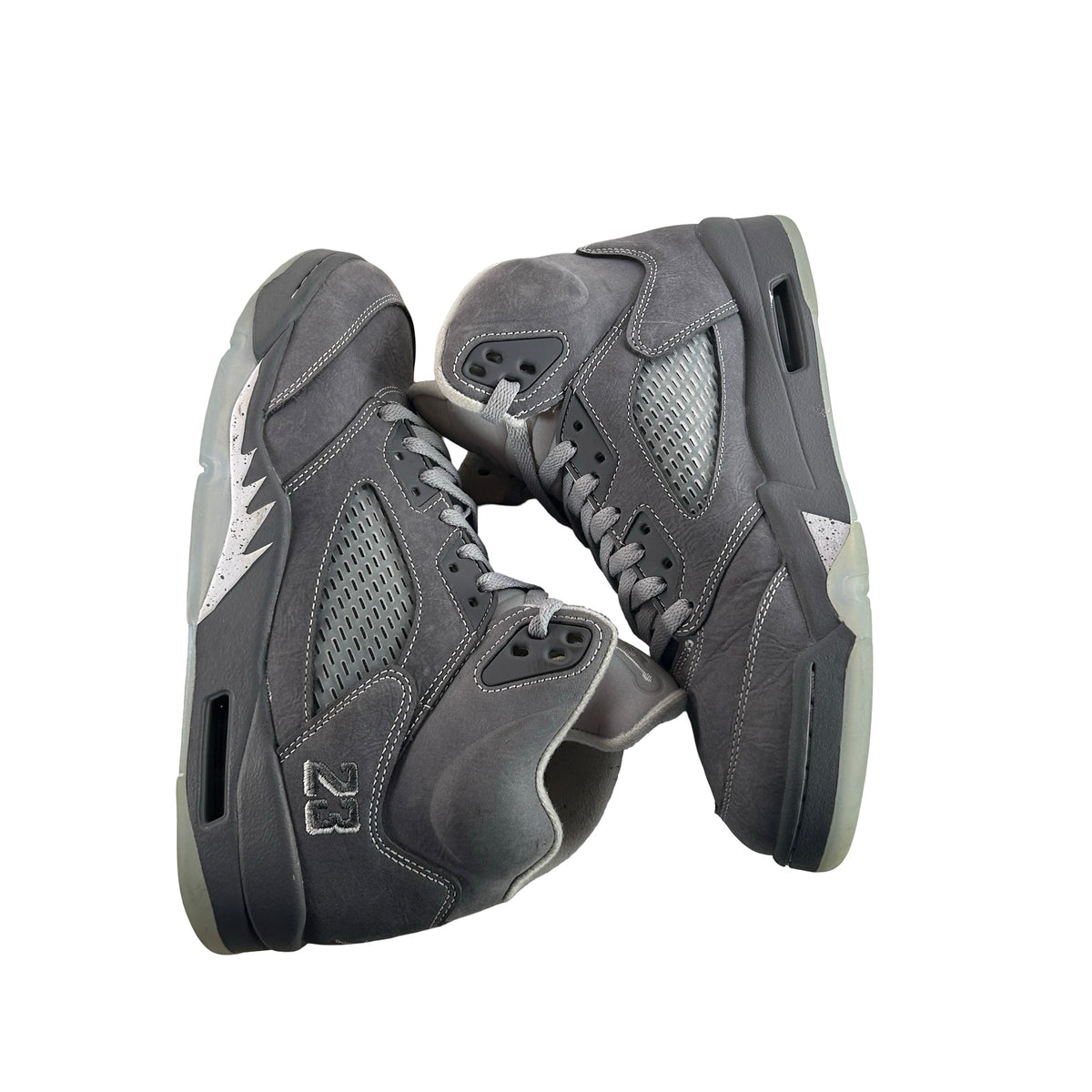 DD0587 002 Jordan 5 Retro Wolf Grey (2026) [USED] - 9 M (Used10)