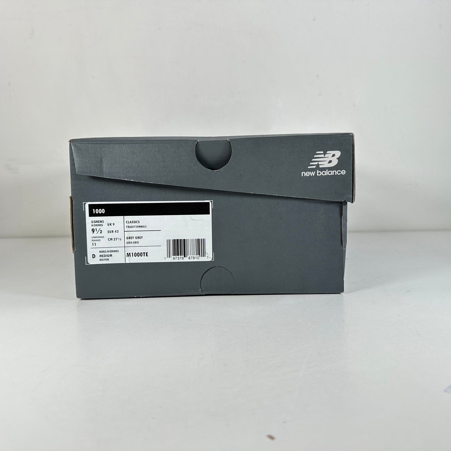 M1000TE New Balance 1000 Silver Reflective [USED] - 9.5 M (Used)