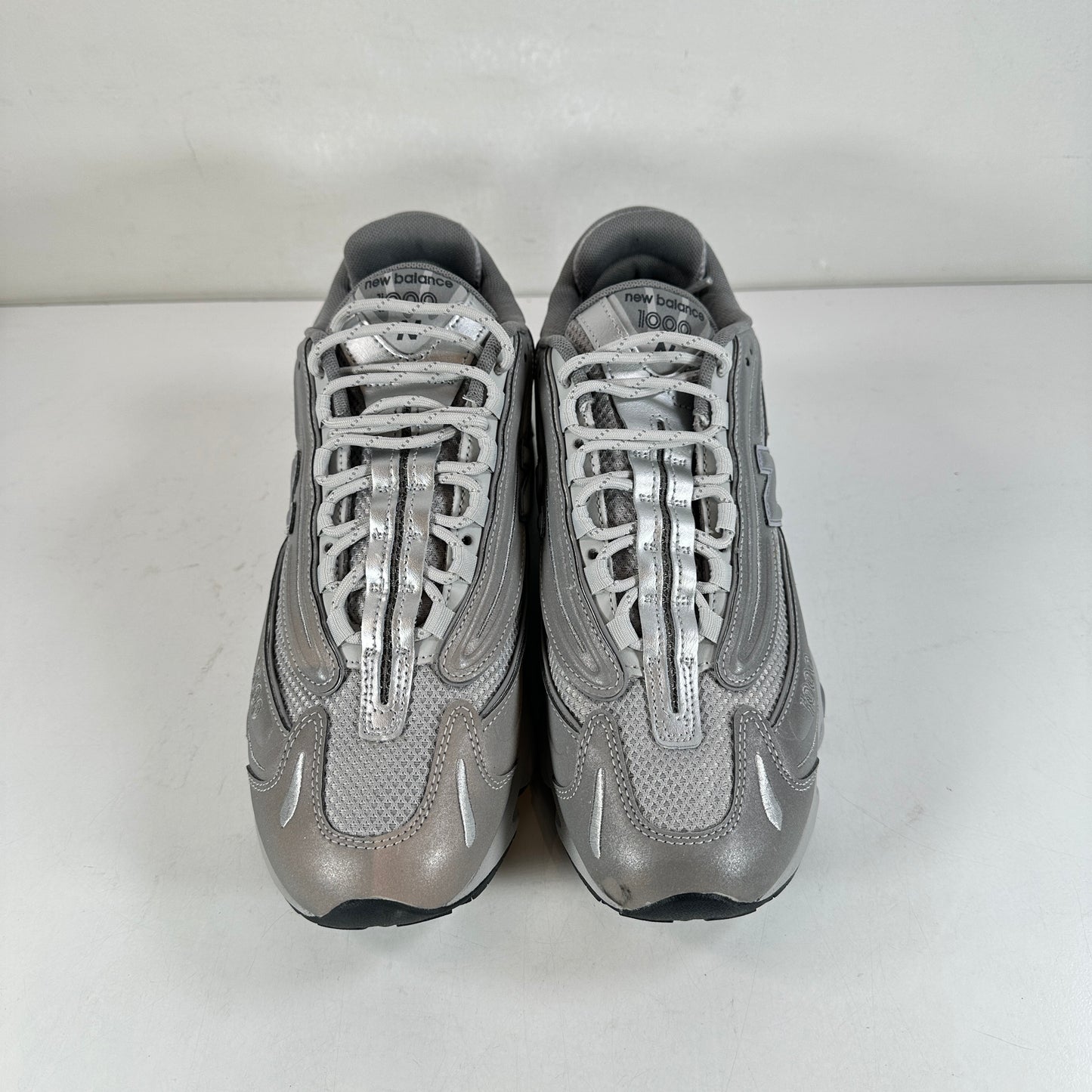 M1000TE New Balance 1000 Silver Reflective [USED] - 9.5 M (Used)