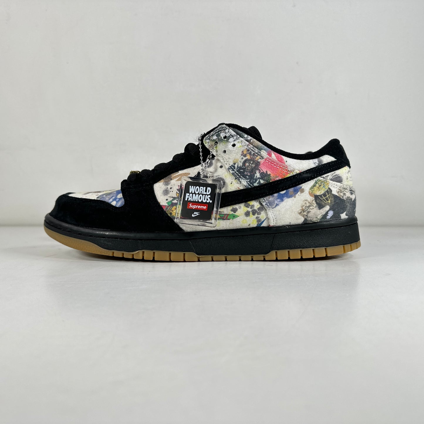 FD8778 001 Nike SB Dunk Low Supreme Rammellzee [USED] - 9.5 M (Used) (No Box)