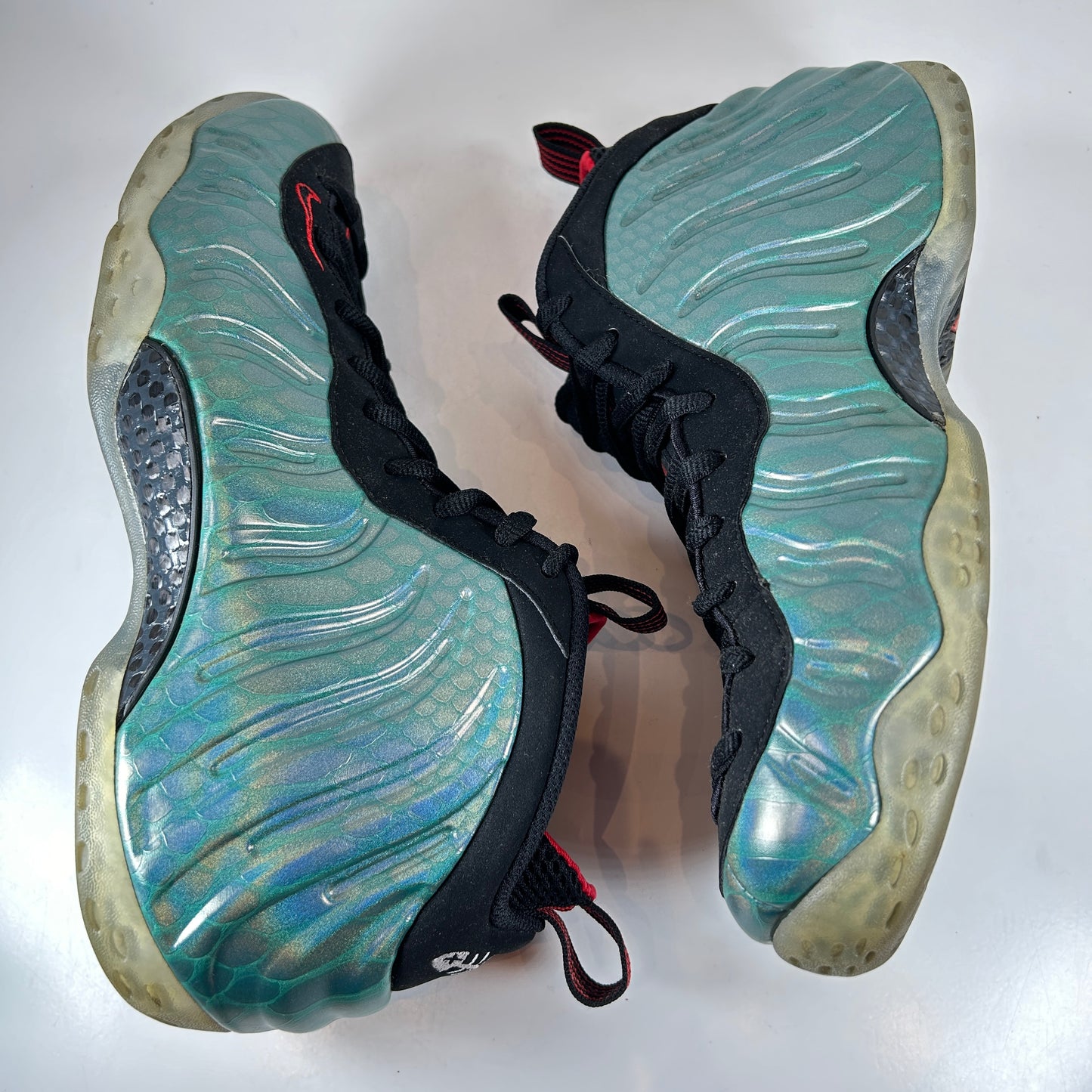 575420 300 Nike Air Foamposite One Gone Fishing [USED] - 10.5 M (Used) (No Box)